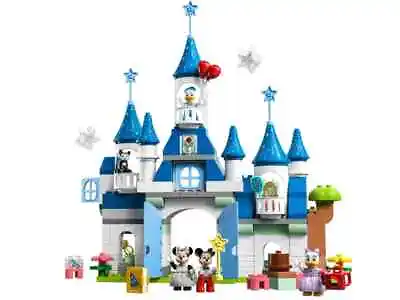Buy Disney 3 In 1 Magical Castle Lego Duplo #10998 5 Minifigures Ages 3+ • 99.99£