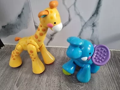 Buy Fisher Price Click Clack Giraffe And Elephant • 7.50£