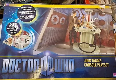 Buy Doctor Who Junk Tardis Console Playset Box Opened But Items Are Unplayed With • 50£