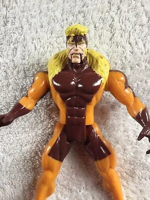 Buy Vintage Marvel X Men - Wolverine  Sabertooth Figure-   1990’s • 15£