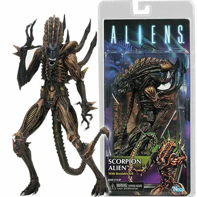 Buy NECA Scorpion Alien 7  Action Figure W Bendable Tail Series 13 Aliens Movie  • 25.99£