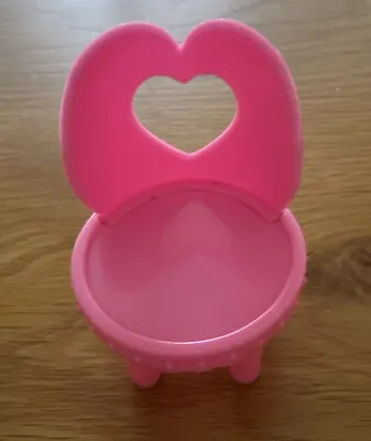 Buy Mattel Toy Miniature Open Back Heart Chair • 4£