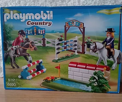 Buy Playmobil Country Playset 6930 Horse Riding Competition In Original Box • 12£