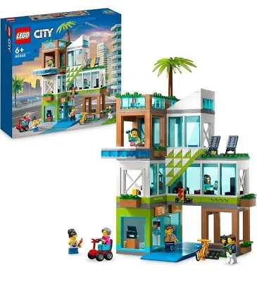 Buy LEGO 60365 City Apartment Building, Modular Construction Set  • 60.99£