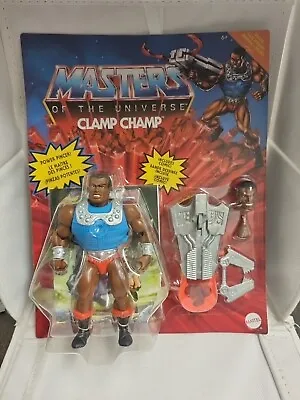 Buy Masters Of The Universe MOTU Origins Clamp Champ Deluxe Figure MOC Mattel New  • 12.99£