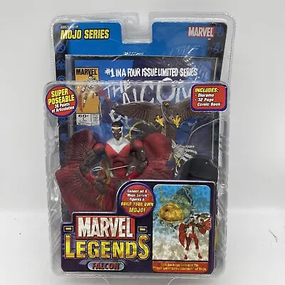 Buy Toybiz Marvel Legends Falcon - Mojo BAF Wave - New & Sealed • 17.99£