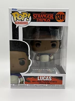 Buy Funko POP Stranger Things Lucas Season 4 1241 Collectible Vinyl Figure New • 16£