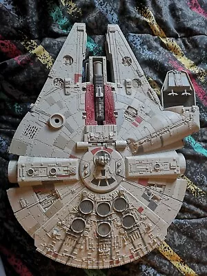 Buy Star Wars The Force Awakens Battle Action Millennium Falcon Working See Desc • 40£