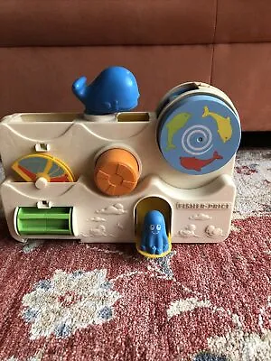 Buy Vintage Fisher Price Mounted Bathtime Water Activity Center 1979 • 5.99£