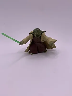 Buy Star Wars Figure 2001 Saga Collection Yoda (jedi Master) Hasbro Lightsaber • 5.99£