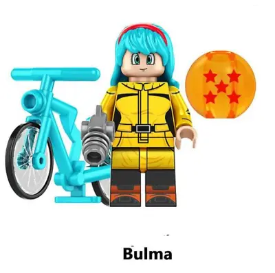 Buy LEGO NEW Dragon Ball Z DBZ BULMA New Mini Figure Kids Block • 6.06£