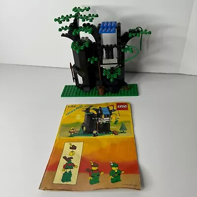 Buy Lego Set 6054 Castle Forestmen's Hideout 1988 Vintage W/ Instructions No Figures • 49.95£