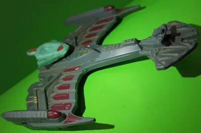 Buy Star Trek DS9 Klingon Negh'var Alien Battleship 3.75  BADLY BROKEN & INCOMPLETE • 0.85£