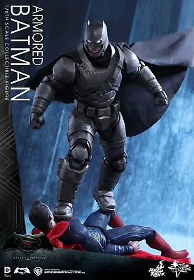 Buy Hot Toys 1/6  Batman V Superman Dawn Of Justice Mms349 Armoured Batman Figure • 450£