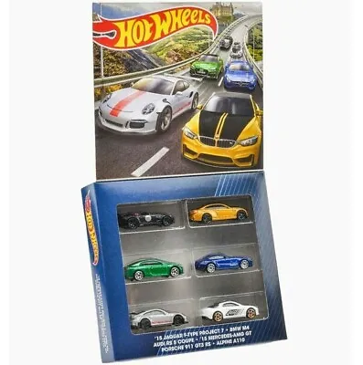Buy Hot Wheels European Theme Box Set. Porsche, Mercedes, Audi, Jaguar, Renault. New • 11.99£