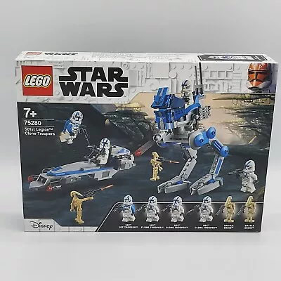 Buy Lego 75280 Star Wars 501st Legion Clone Troopers Battle Pack Set • 39.99£