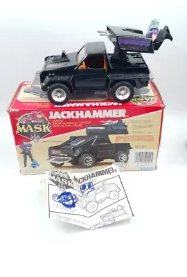Buy Vintage Jackhammer Venom Kenner MASK Vehicle With Cliff Dagger & Box Boxed  • 94.95£