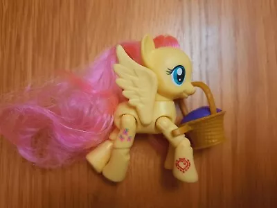 Buy My Little Pony Friendship Magic Fluttershy Articulated Picnic Pony Figure Toy • 6.50£