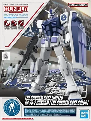 Buy EG Entry Grade 1/144 RX-78-2 Gundam (Gundam Base Color) Bandai Plastic Model Kit • 25£