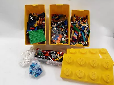 Buy Lego Bundle With 3x Storage Boxes 6.8Kg  Lego Bricks Figures Construction Toys • 11.50£