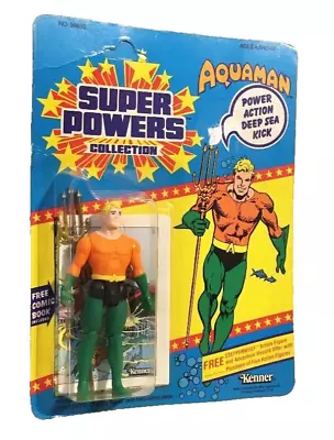 Buy Old Kenner Super Powers Collection Aquaman Vintage Toy • 215.56£