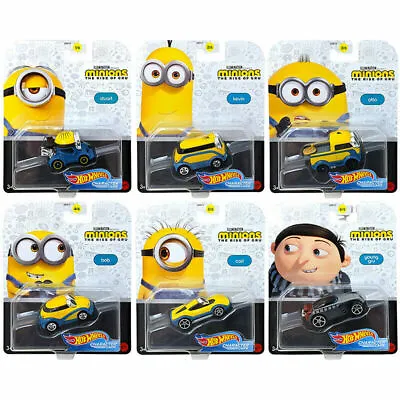 Buy Official Hot Wheels 1:64 Character Diecast Car Minions The Rise Of Gru Mattel  • 6.49£