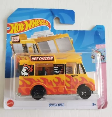 Buy Hot Wheels Quick Bite Van Truck Lorry Diecast Toy Model 1:64 In Original Box  • 8.95£