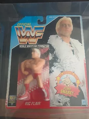 Buy WWF Hasbro Ric Flair MOC Wrestling Figure 1993 Series 6 Great Condition • 69£