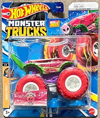 Buy Hot Wheels 2023 Monster Trucks Snack Pack #2/6 Carbonator #HLR88 1:64 Scale • 8.52£