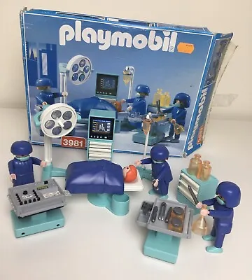 Buy Playmobil Hospital Surgery Operating Theatre Set 3981 Complete With Instructions • 25£