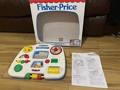 Buy Vintage Fisher Price Activity Center 1994 Boxed With Instructions & Attatchments • 20£