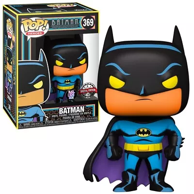 Buy Funko POP! DC Comics Batman Blacklight The Animated Series #369 Vinyl Figure New • 13.59£