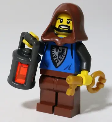 Buy Medieval Castle Gatekeeper Minifigure MOC Knight - All Parts LEGO • 10.99£