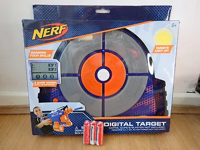 Buy New Nerf Elite Digital Target Game Eletronic Lights & Sounds Gun Target Board Ri • 19.99£