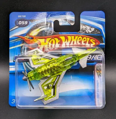 Buy Hot Wheels #059 Poison Arrow Plane X-Raycers 2005 First Editions Vintage L36 • 4.95£