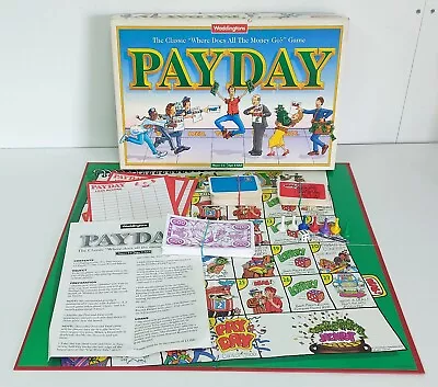 Buy Vintage Payday Board Game Waddingtons Hasbro 1994, Complete • 14.99£