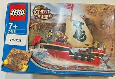 Buy Lego 7416 Orient Expedition Emperor's Ship 2003 Brand New Sealed • 79.95£