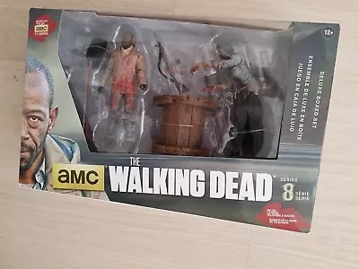 Buy Neca McFarlane The Walking Dead Figure 2 Deluxe Box Set Series 8 NEW ORIGINAL PACKAGING • 47.27£