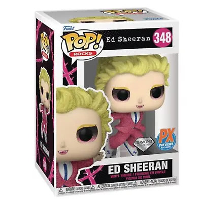 Buy #348 Ed Sheeran (Bad Habits, Glitter) PX Previews Exclusive Funko Pop • 20£