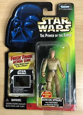Buy Kenner Star Wars POTF Luke Skywalker Bespin Vintage Action Figure Freeze Frame • 10.99£
