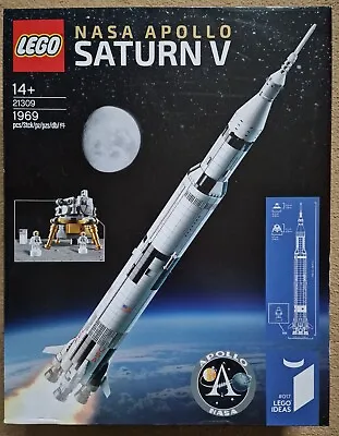 Buy BNIB Retired Set - LEGO Ideas: NASA Apollo Saturn V (21309) • 175£
