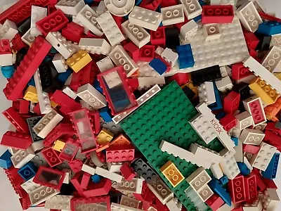 Buy 70s - 80s LEGO JOB LOT Mainly Vintage 3kg Mix, Base Plates Bricks Windows Signs • 25£
