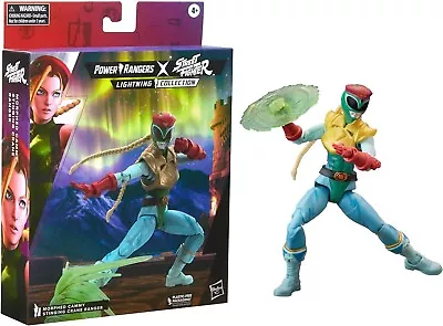 Buy Power Rangers X Street Fighter Morphed Cammy Stinging Crane Ranger Action Figure • 39.99£
