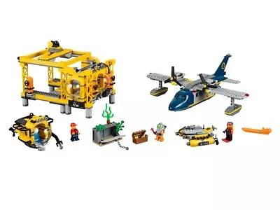 Buy LEGO CITY: Deep Sea Operation Base (60096) No Box Complete Set • 60£