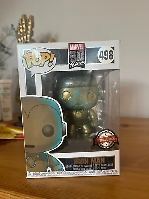 Buy 80 Years Marvel Special Edition The Invincible Iron Man Funko Pop “498” • 20£