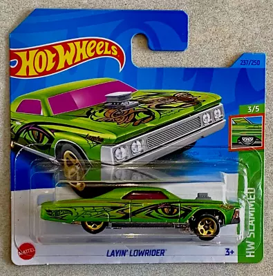 Buy Hot Wheels  - Layin' Lowrider - Green - 3/5 - Short Card  (a) • 3£