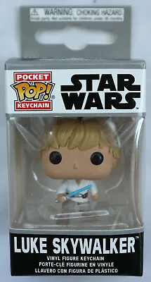 Buy NEW Funko Pocket POP Keychain Star Wars Luke Skywalker Figure Toy BNIB Sealed • 6.99£