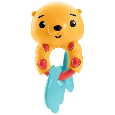 Buy Fisher-Price Teething Time Otter Rattle Activity To Engage Your Little One’s New • 11.98£