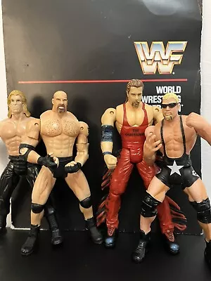 Buy WCW Toybiz Kevin Nash Goldberg Scott Steiner Lex Luger WWE WWF NWO • 10£