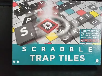 Buy Scrabble Trap Tiles Board Game 2-4 Player Age 10+ Like Scrabble - With A Twist  • 4.99£
